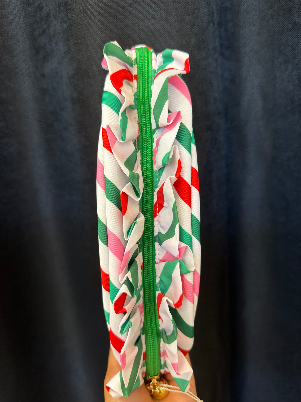 Candy Stripes Zip Pouch