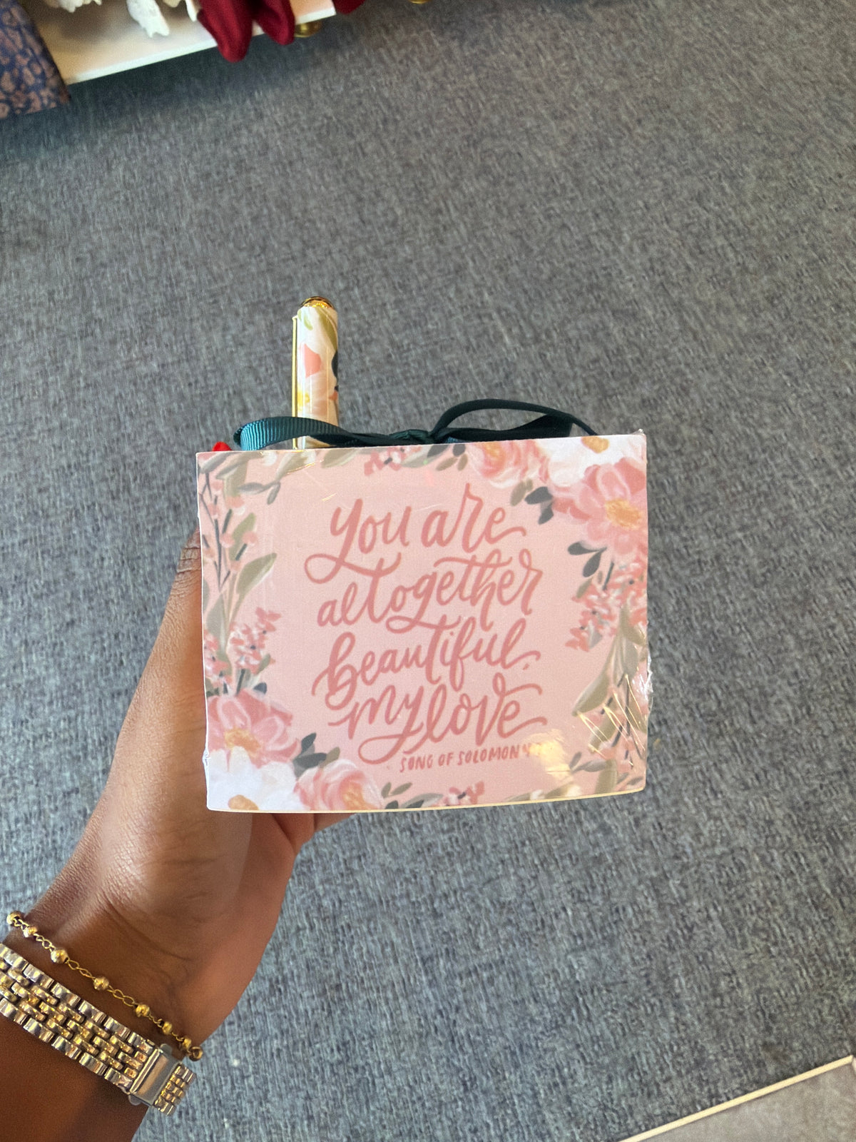 Note Block with Pen