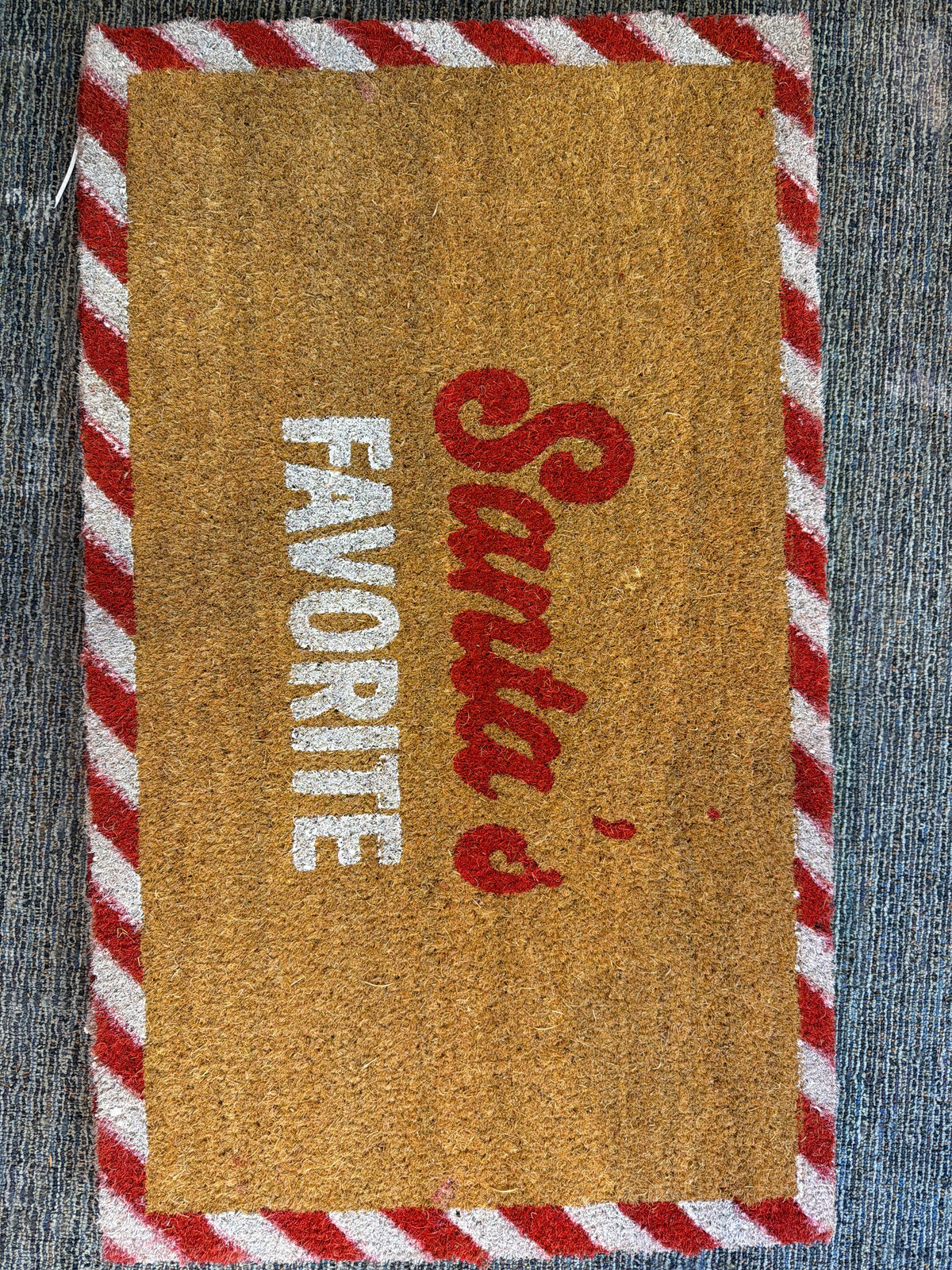 Santas Favorite Door Mat