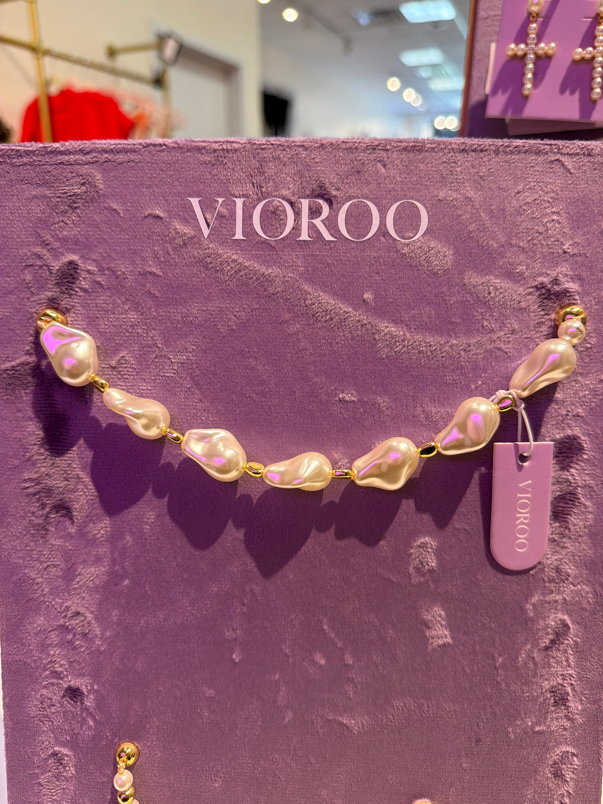Vioroo Pearl Princess Bracelet - Magnetic, Waterproof