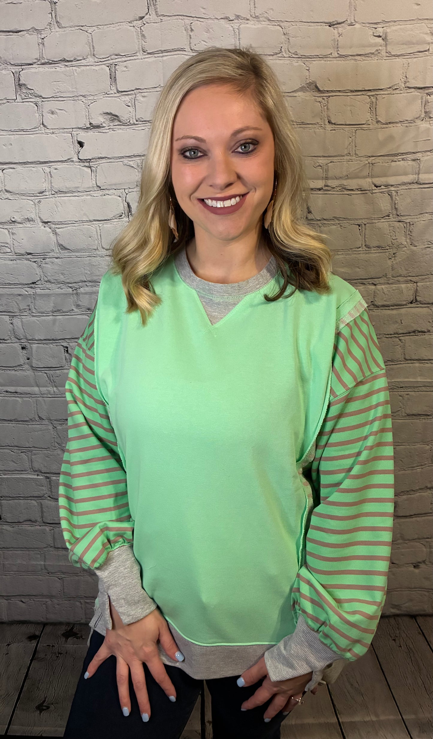 Oversized Casual Knit Top