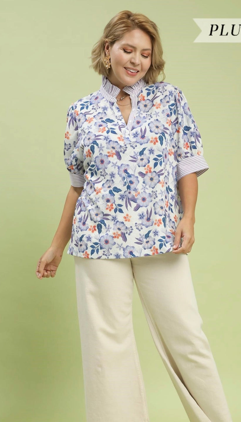 Lavender Mix Top