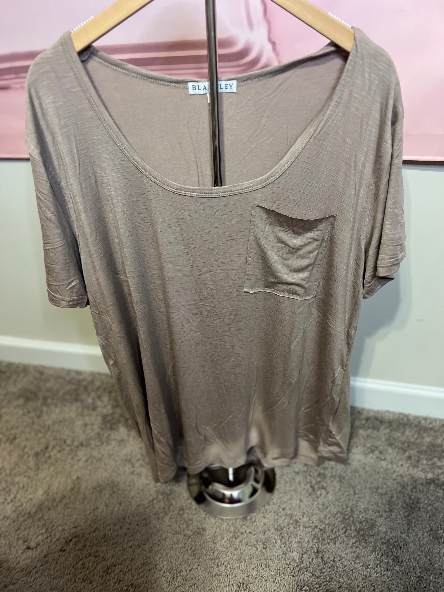 Khaki loose top
