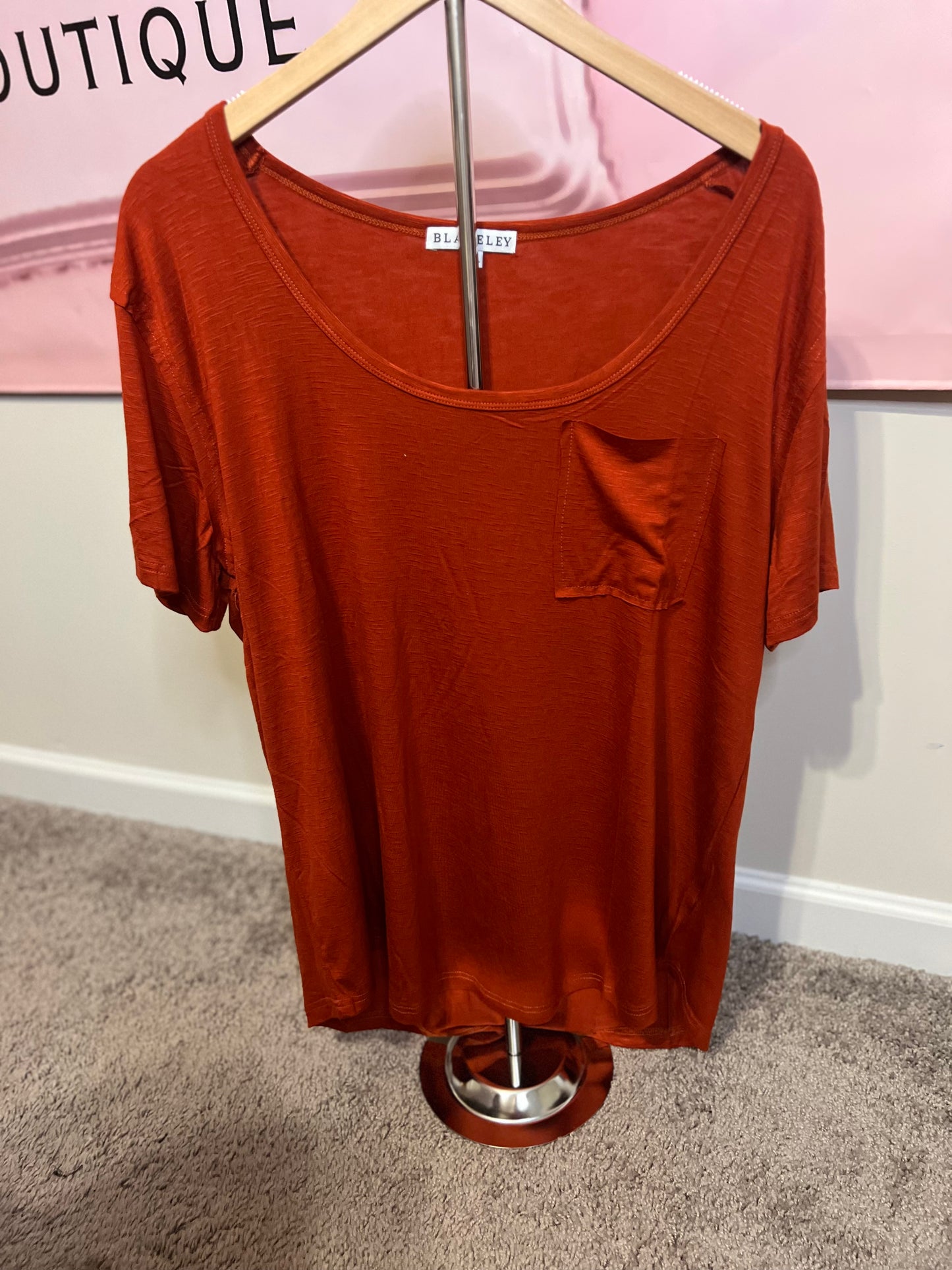 Rust loose top