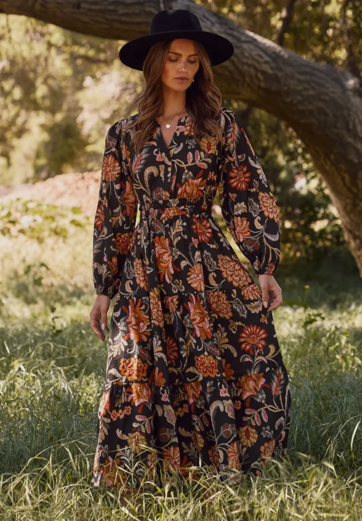PLUS Floral Maxi