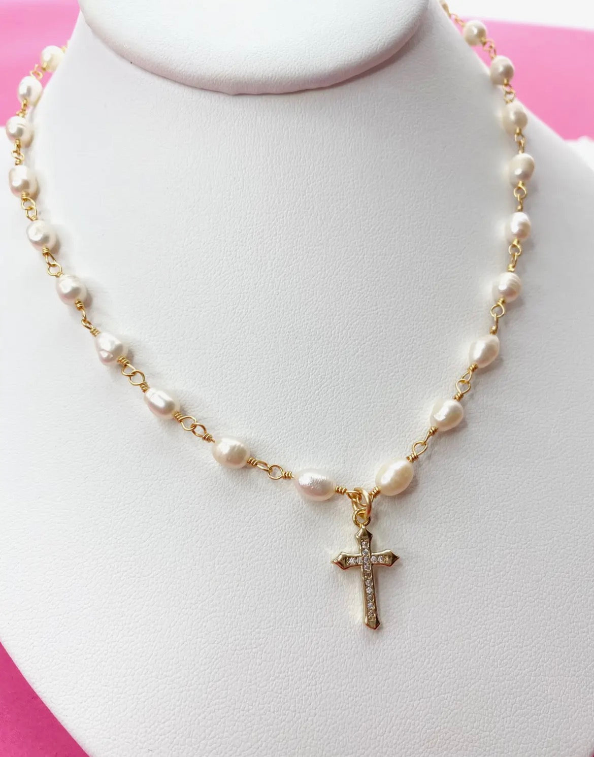 Jacee Cross Necklace