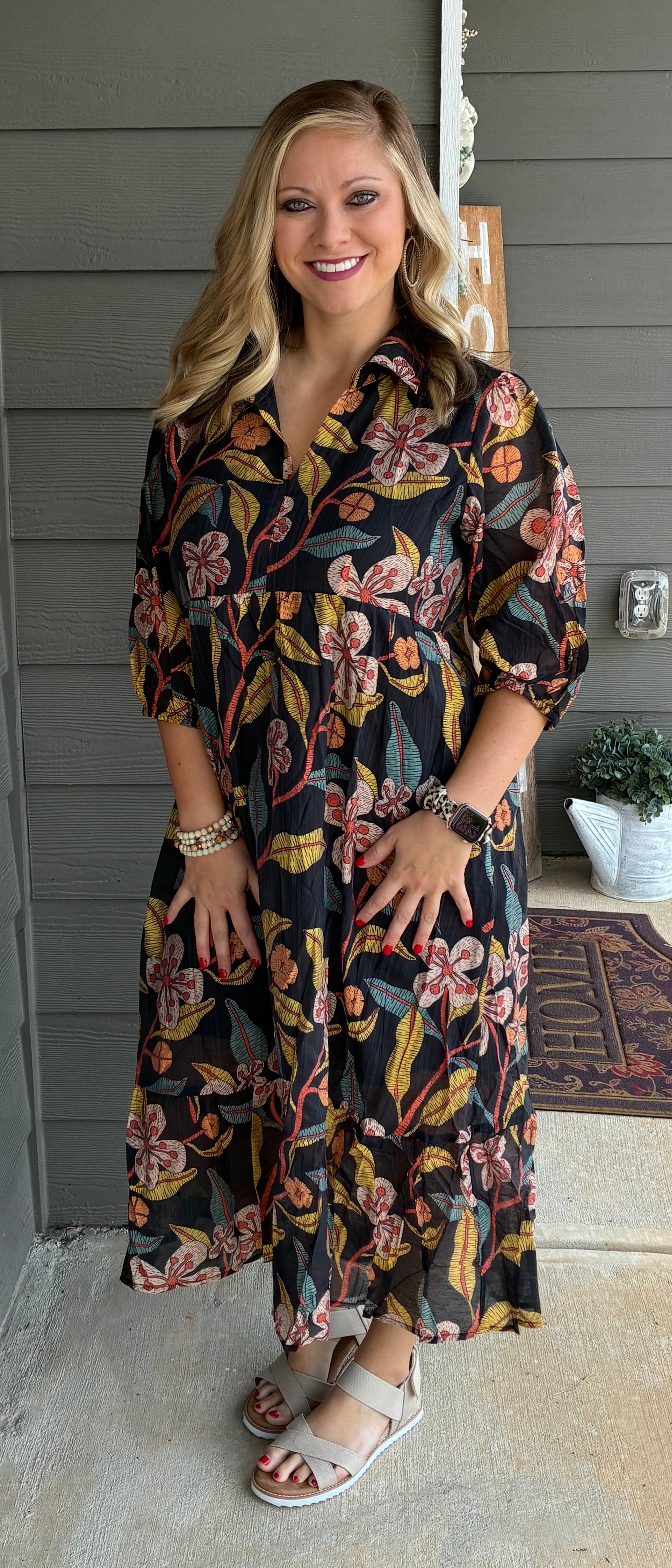 UMGEE Mixed Floral Maxi