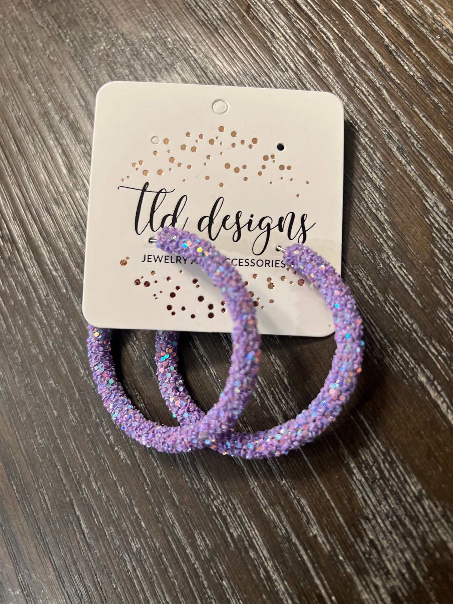 Lavender Hoops