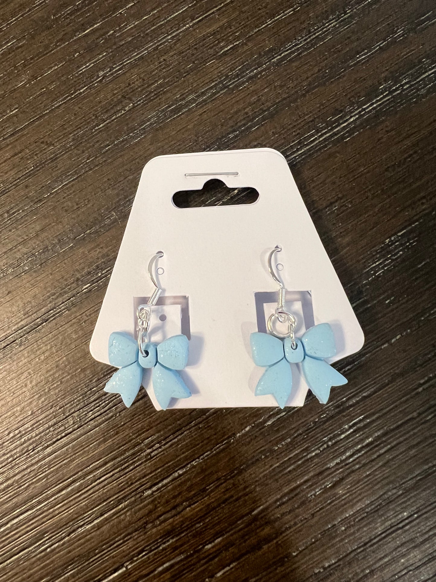 Baby Blue Matte Bows