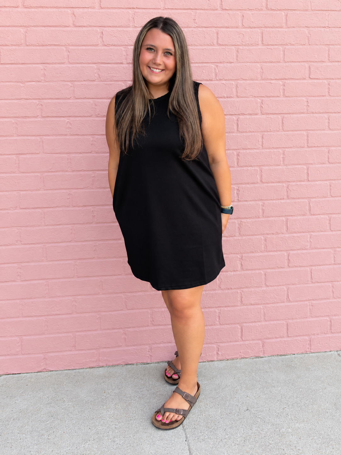 Black Sleeveless Dress
