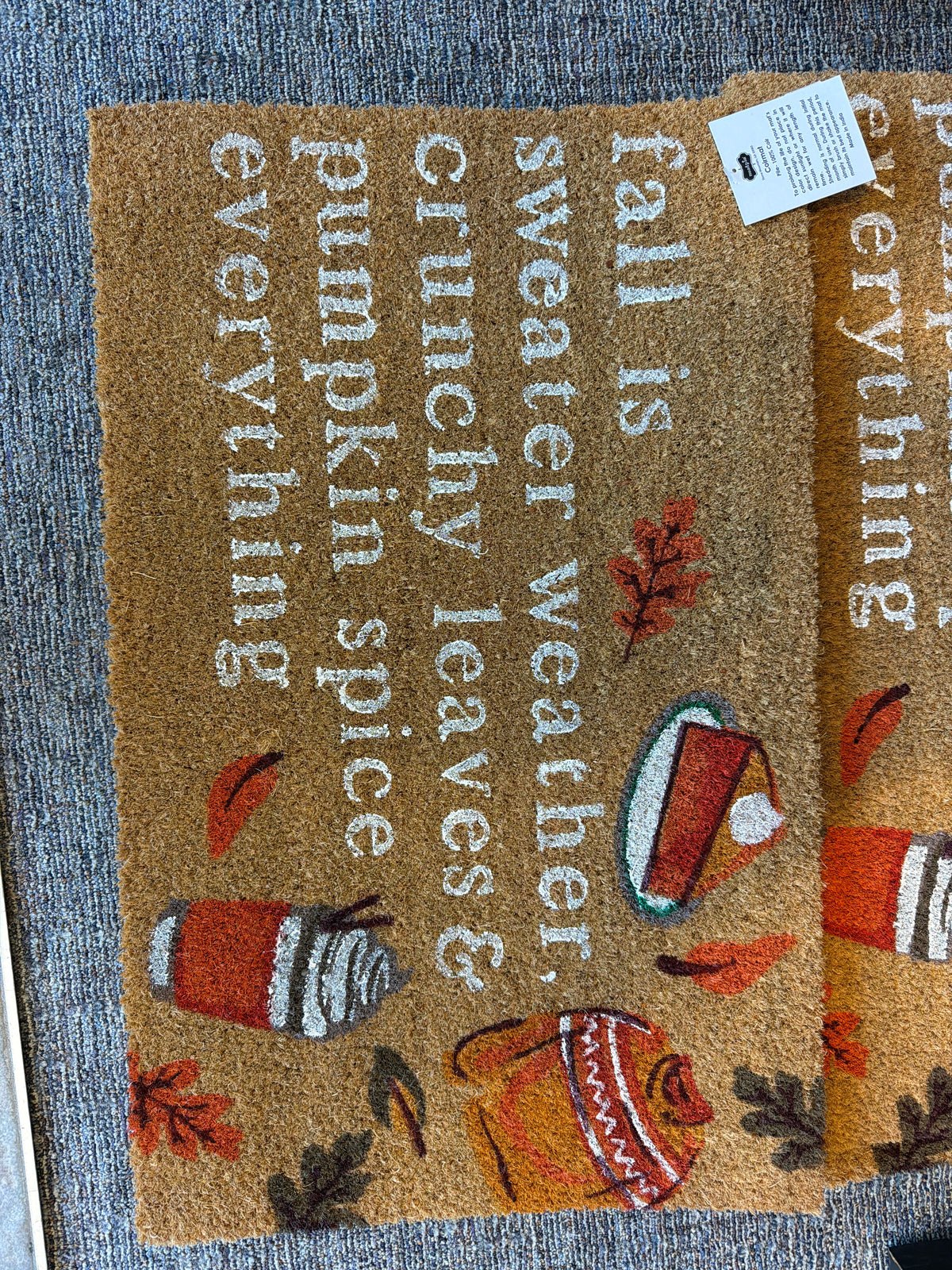 Fall doormat
