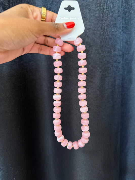 Large beaded necklace