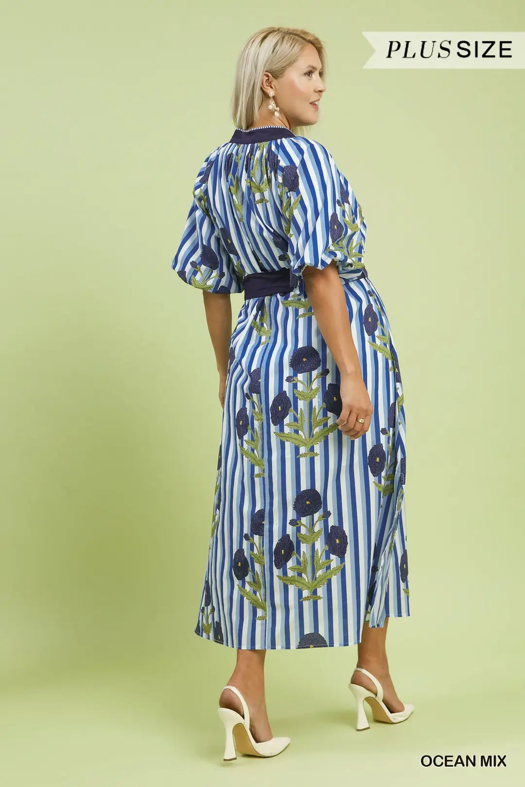 Navy Maxi with Tie PLUS