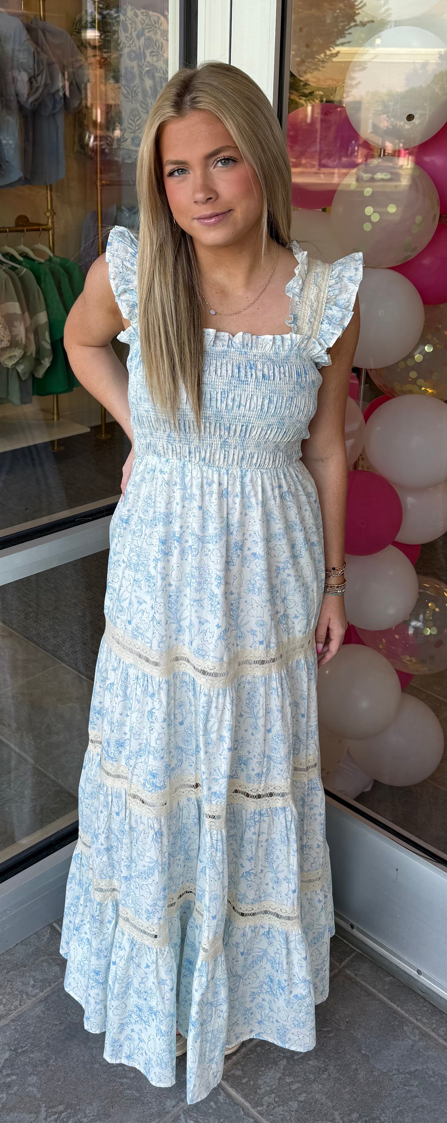 Blue& Lace Maxi