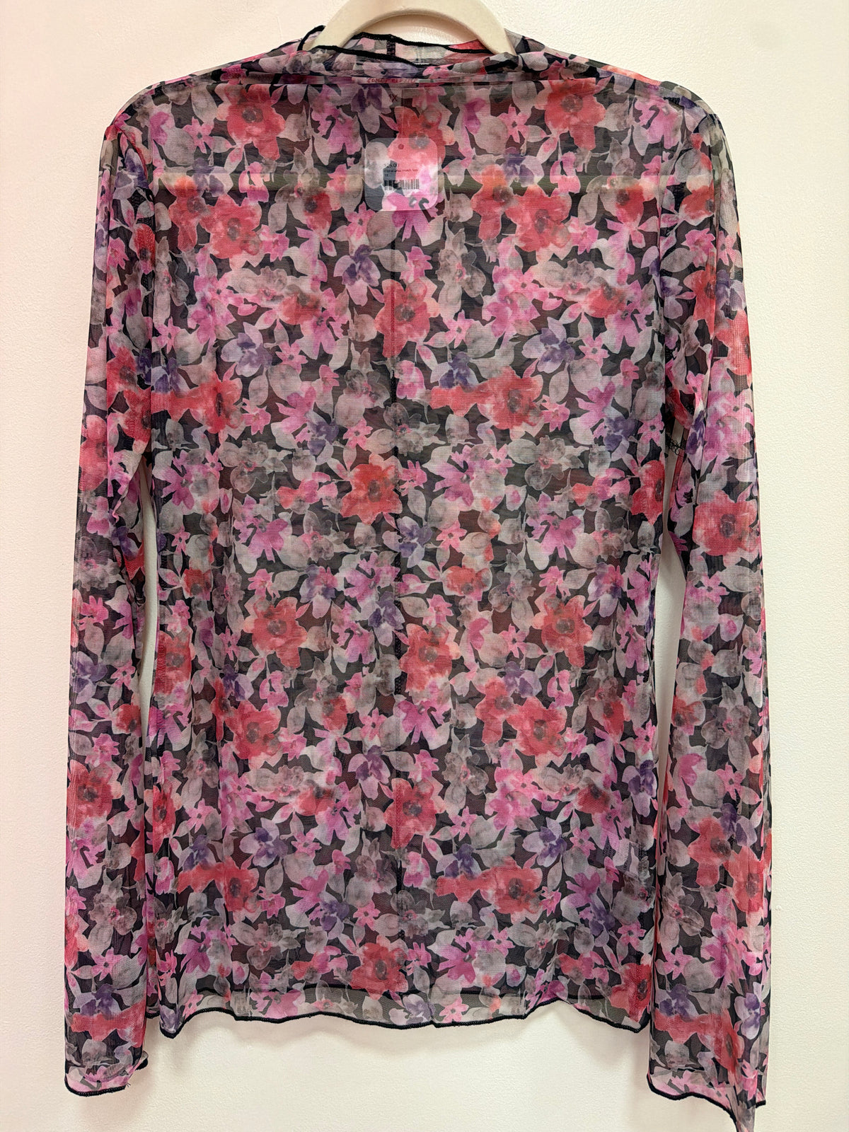 Floral Mesh Top
