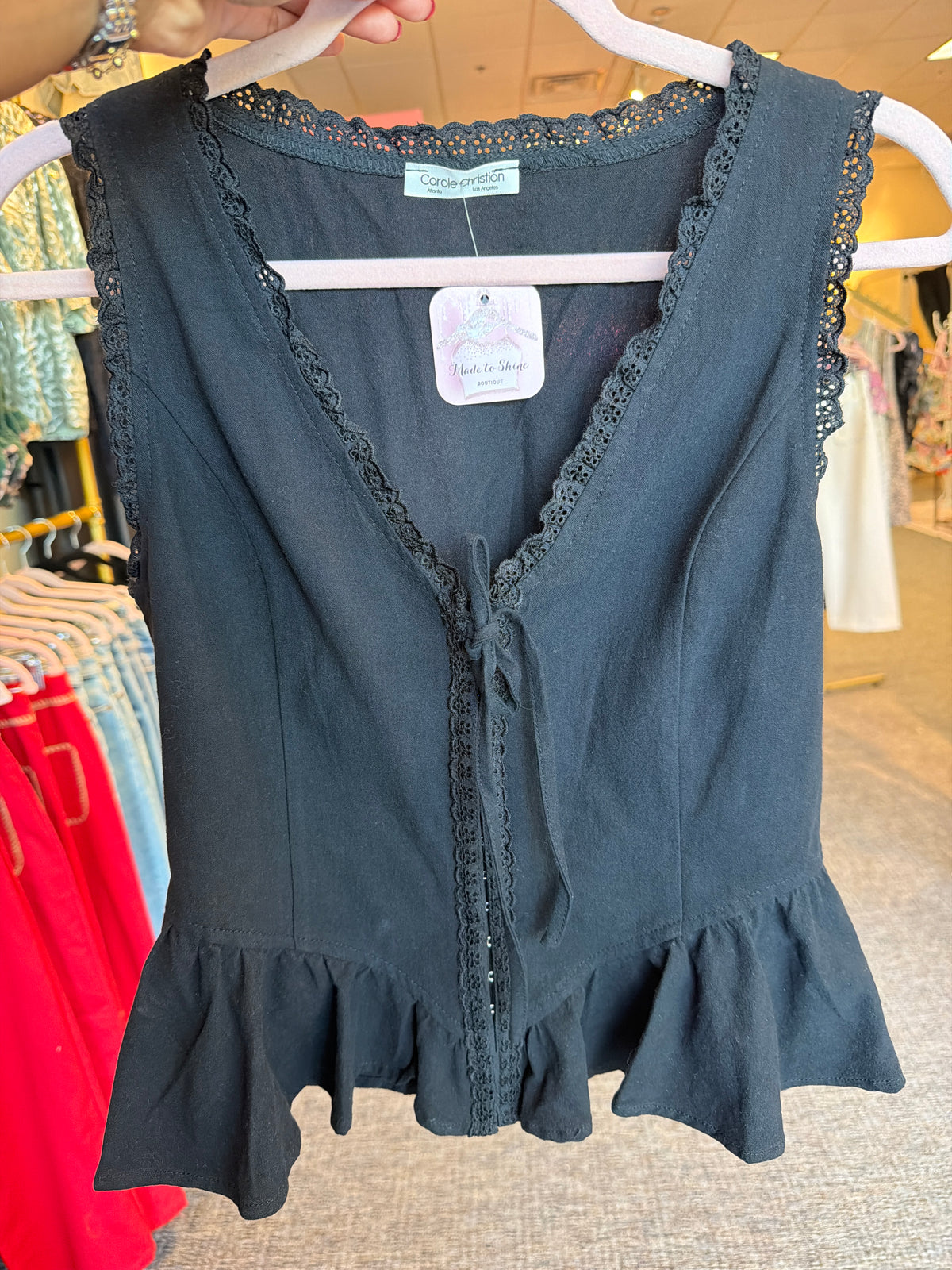 Corset Lace Top