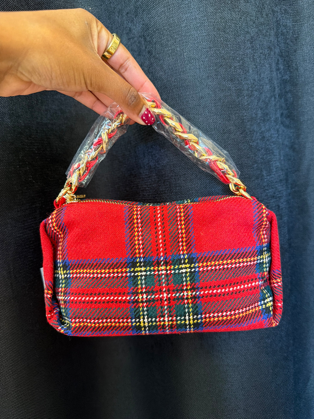 Scottie Top Handle Bag