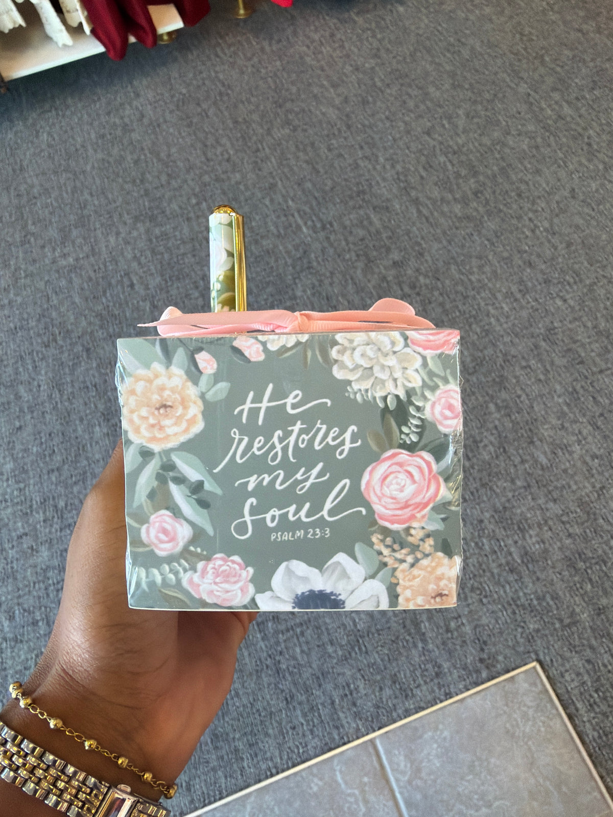 Note Block with Pen