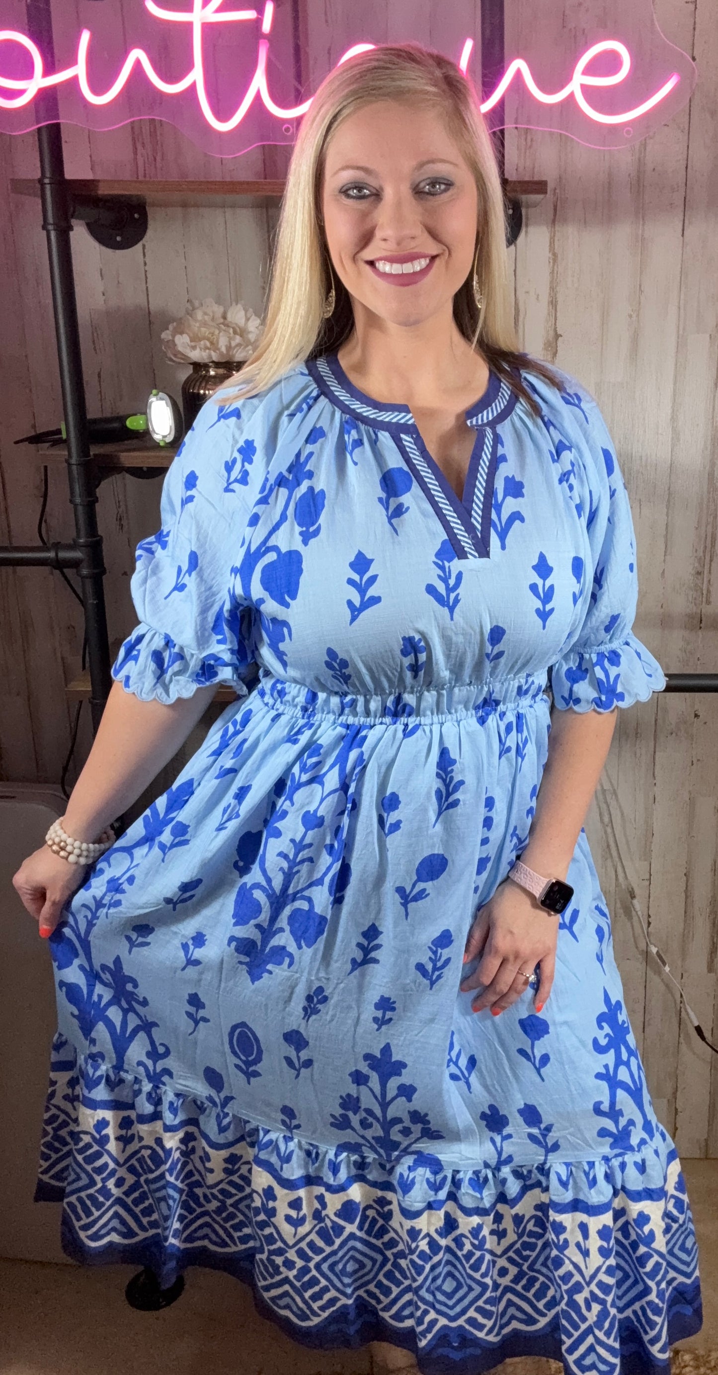 All the Blue Maxi