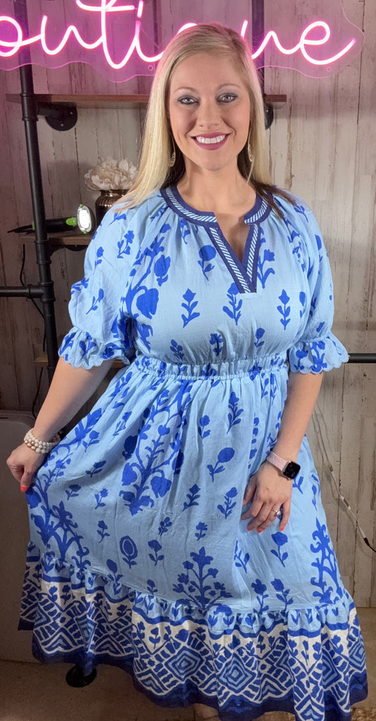 All the Blue Maxi