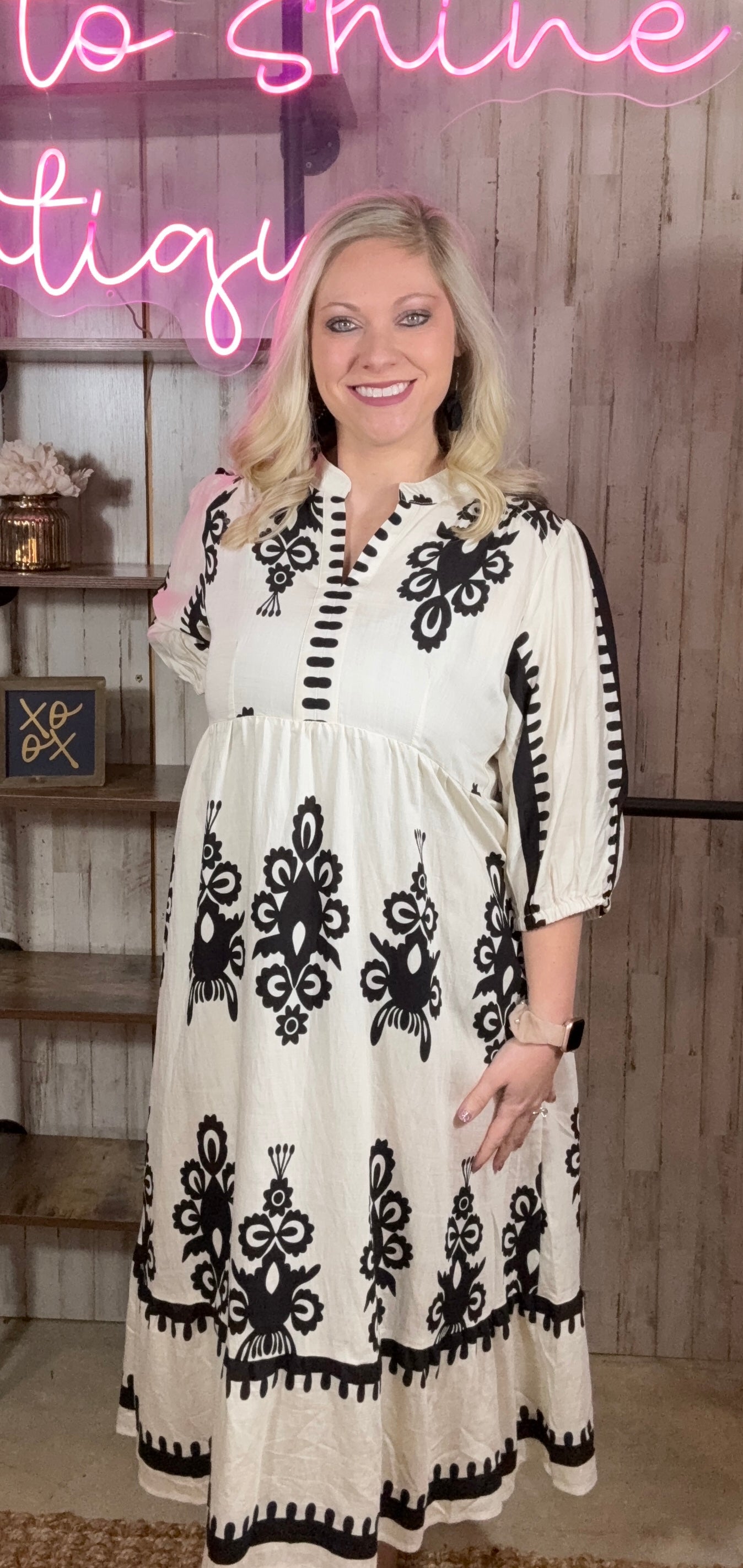 Black & White UMGEE Maxi