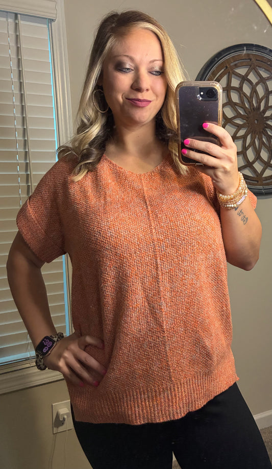 Lightweight Fanta Colored Sweater