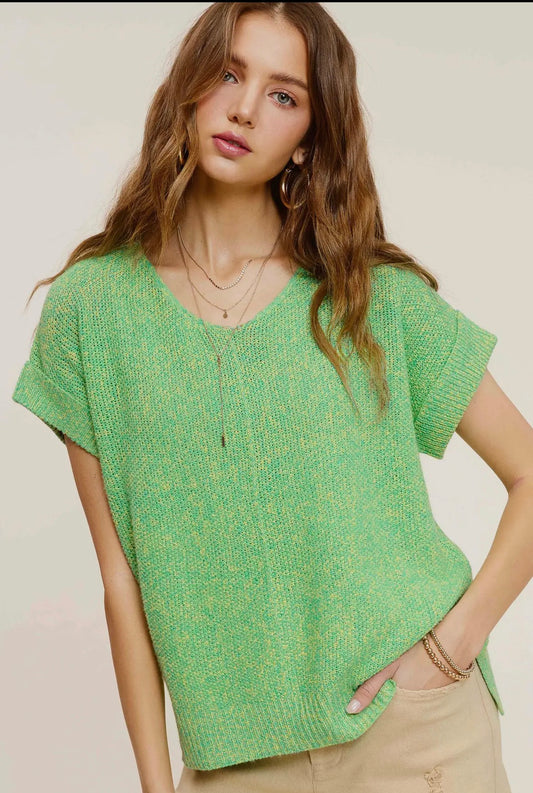 Soft Lightweight Sweater- Melon