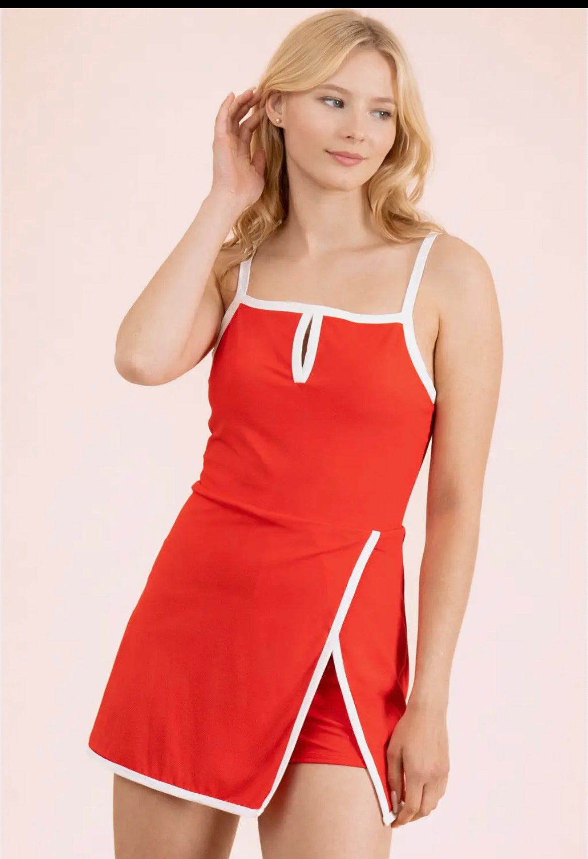 Red Athletic Dress