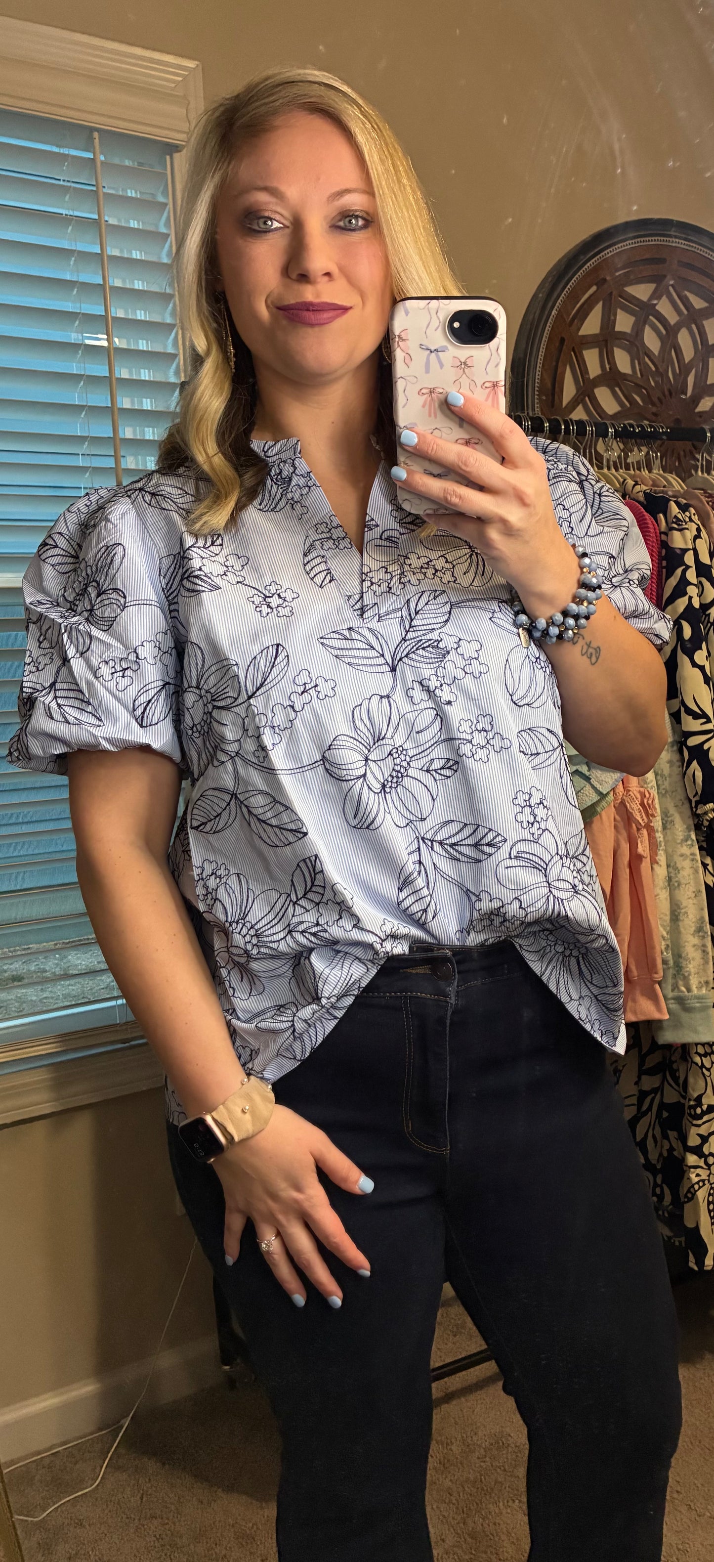 Umgee Embroidered Top