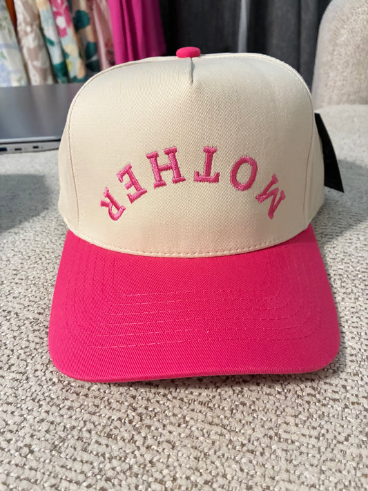 “mother”- hot pink