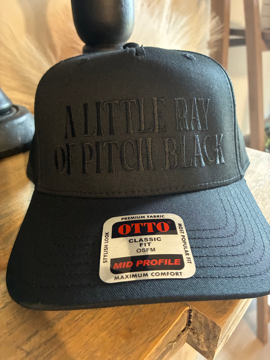 “Pitch Black” Hat