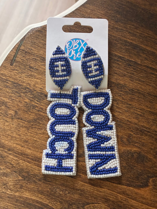 Touchdown Earrings