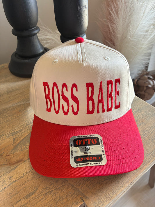 Boss Babe- red