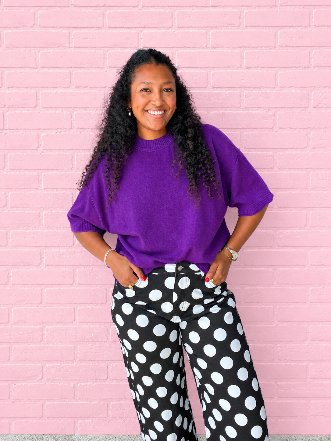 Plum Sweater