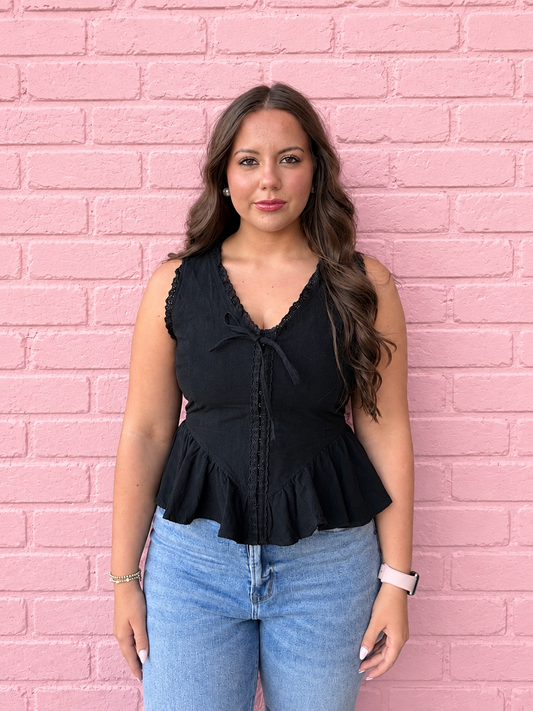Corset Lace Top
