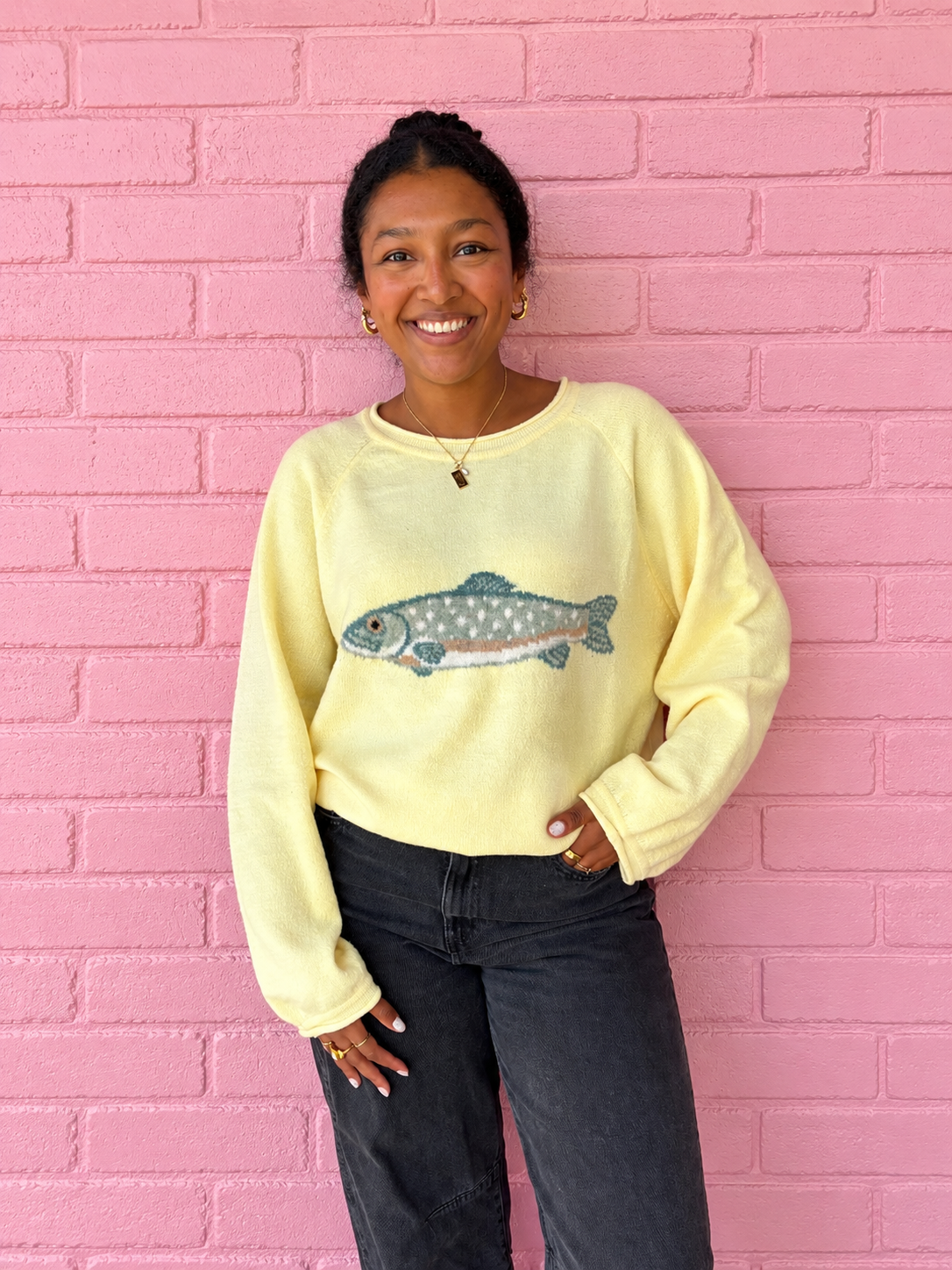 Lemon Fish Sweater