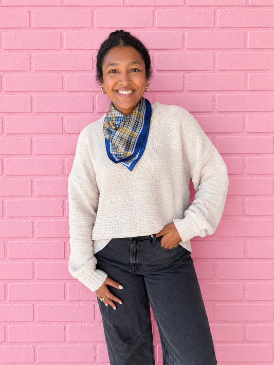 Cream Knit Sweater