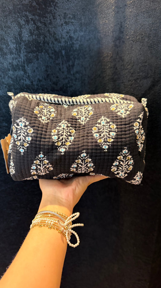 Large Midnight Blue toiletry bag