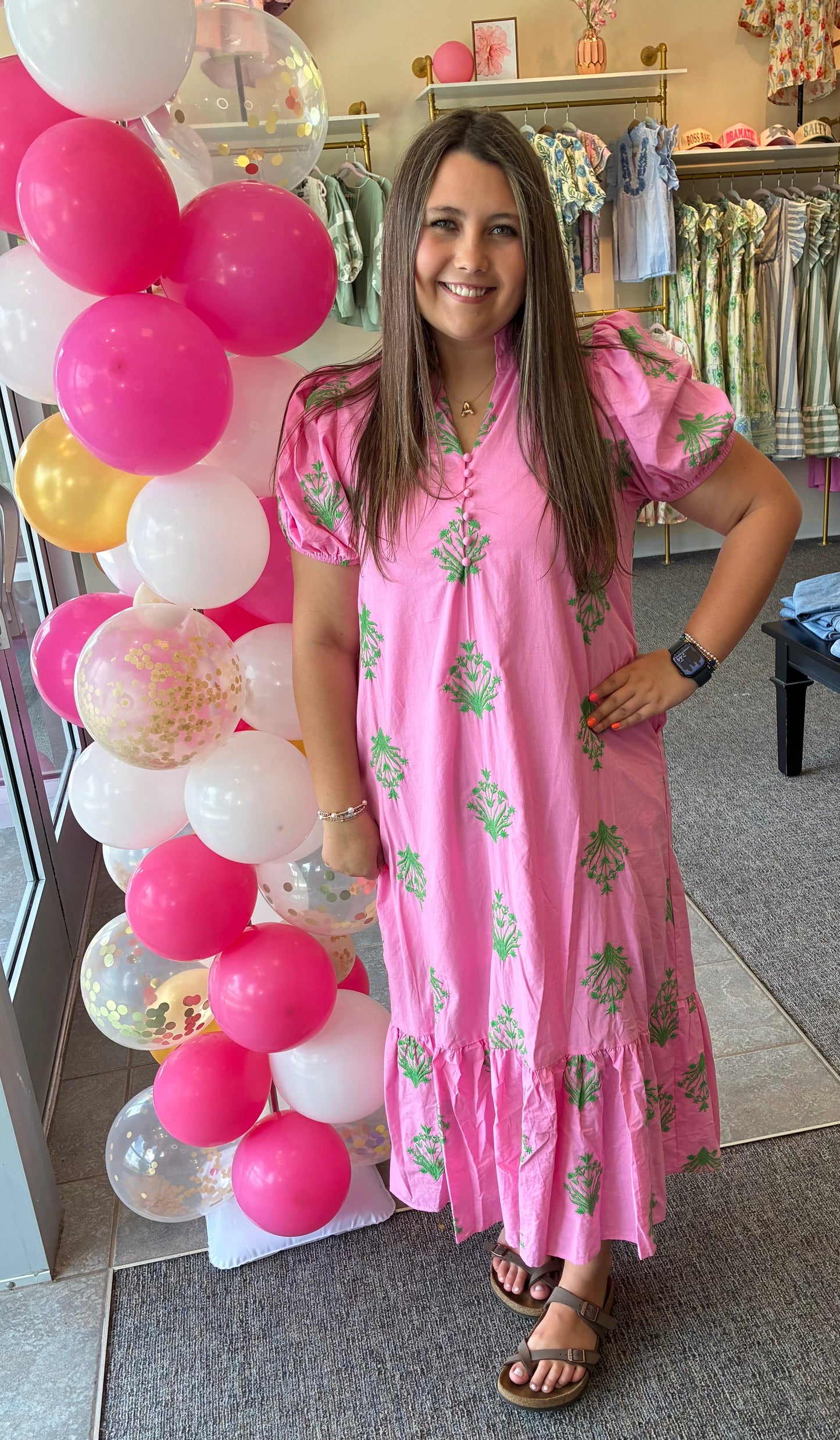Entro Pink Dress