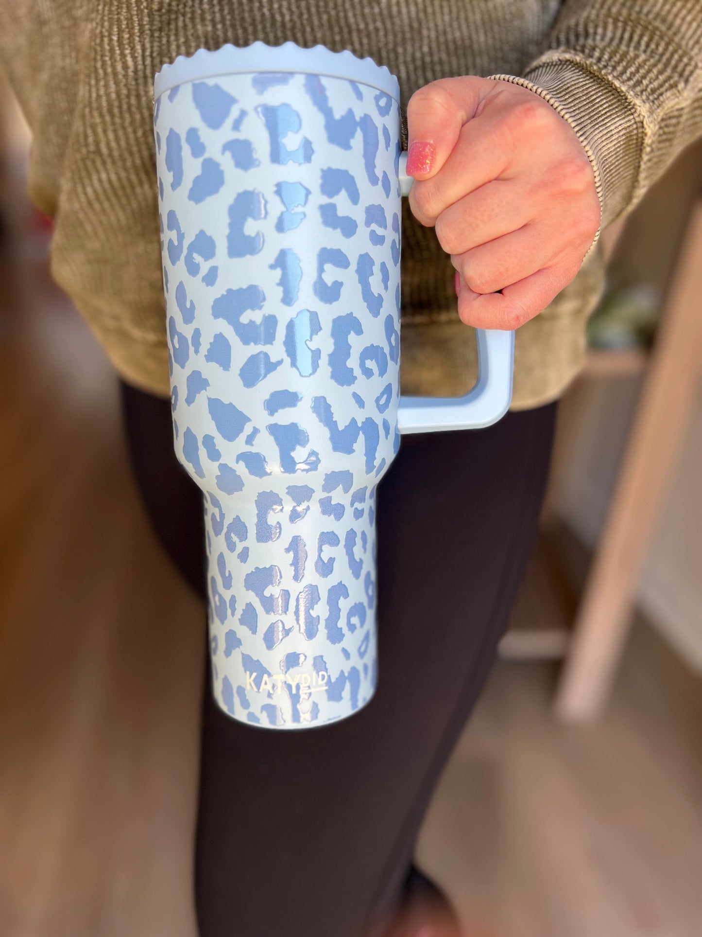 40 oz Cheetah Tumbler