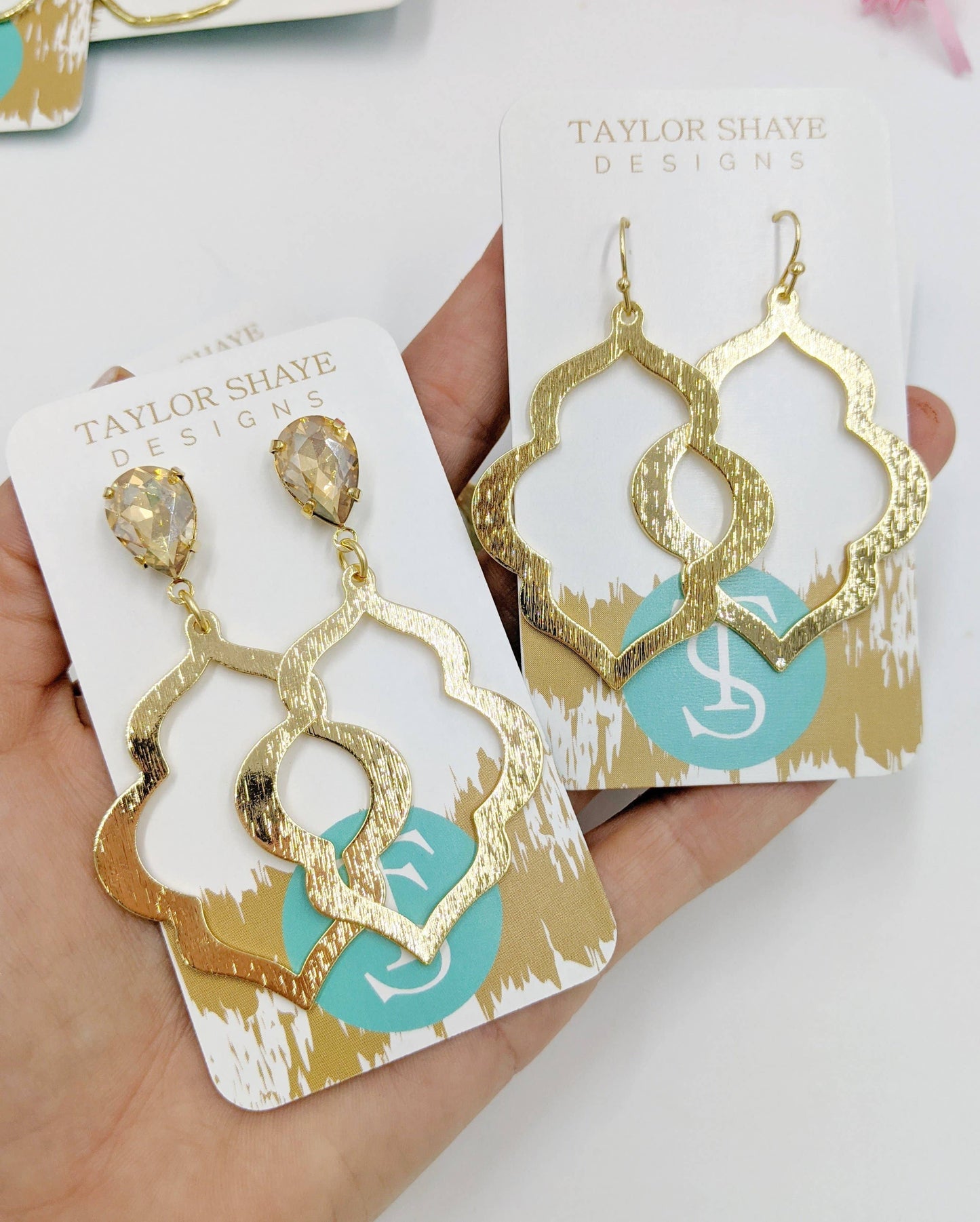 Taylor Shaye Designs - Gold Everyday Drops: Hook