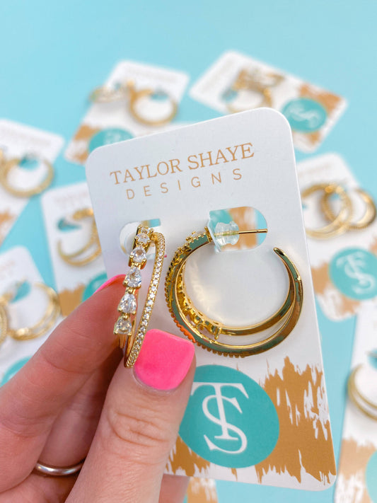 Taylor Shaye Designs - Eleanor Hoops