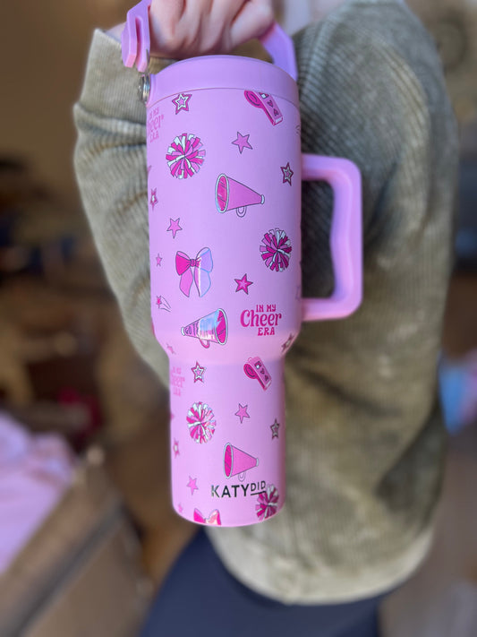 40 oz Cheer Tumbler