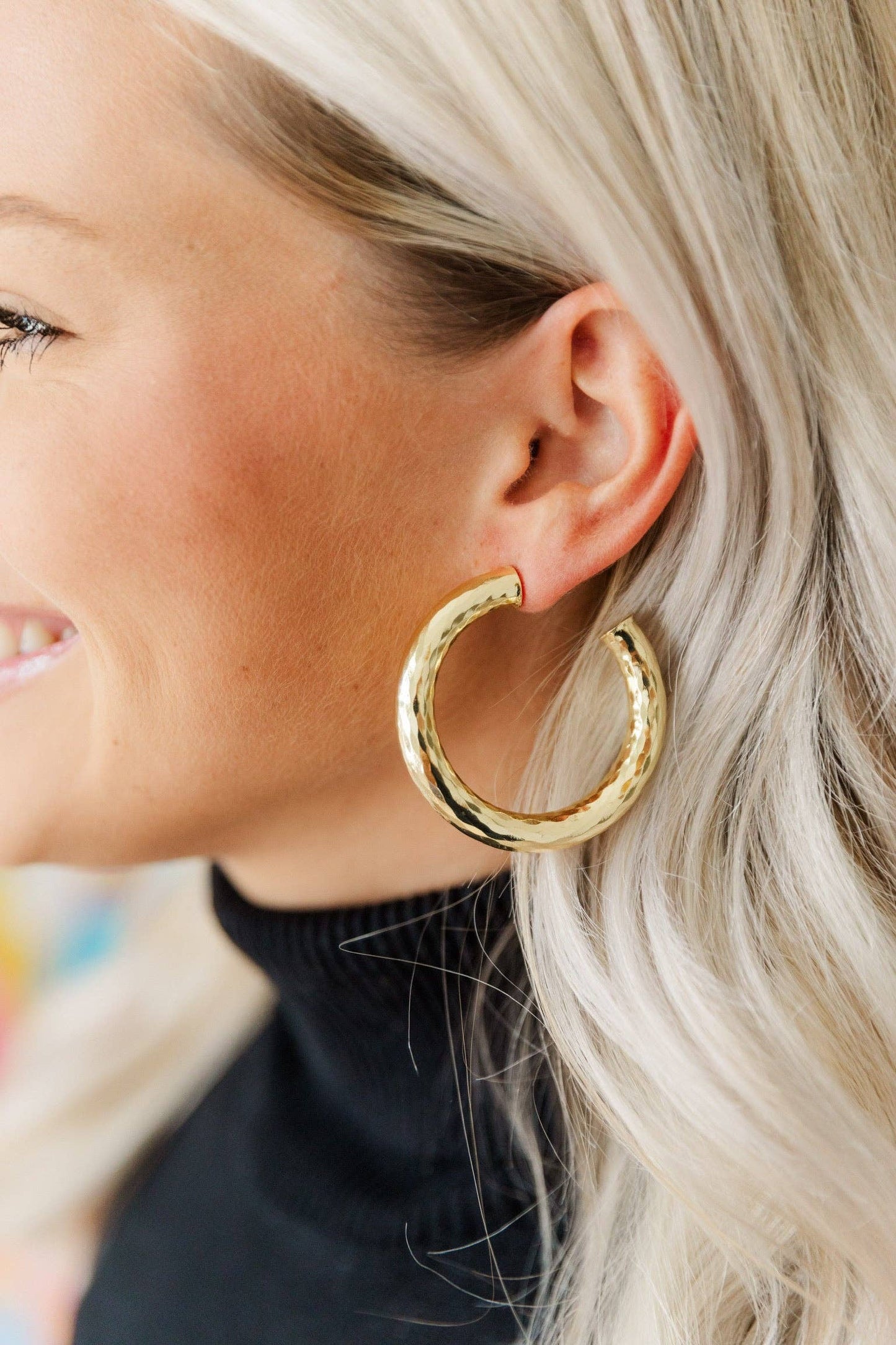 Taylor Shaye Designs - Raya Hoops: Large